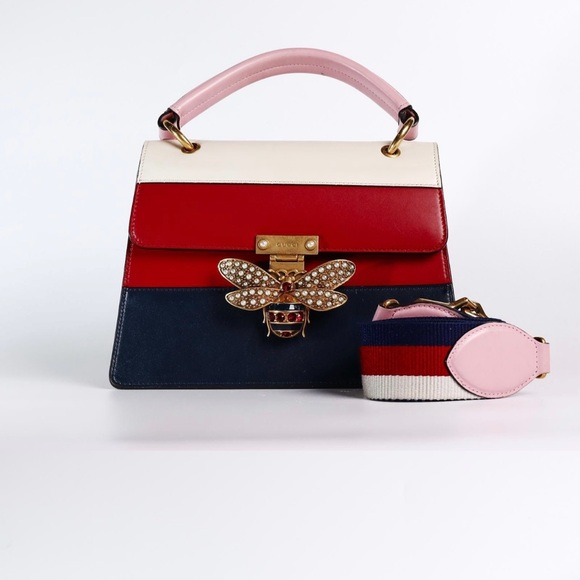 Gucci Handbags - Gucci Queen Margaret Bee Crossbody Bag with COA, Dustbag & Original Strap